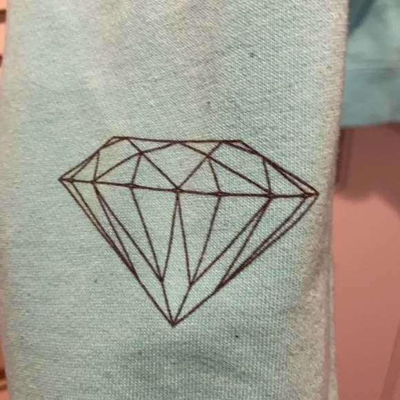 Teal Diamond Sweatshirt - Picture 6 of 7